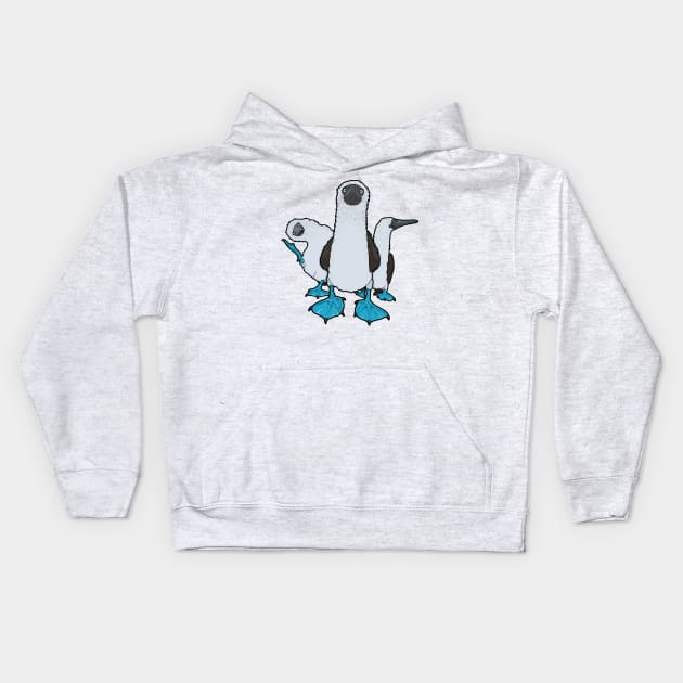 Boobies Kids Hoodie by wet_chicken_lip